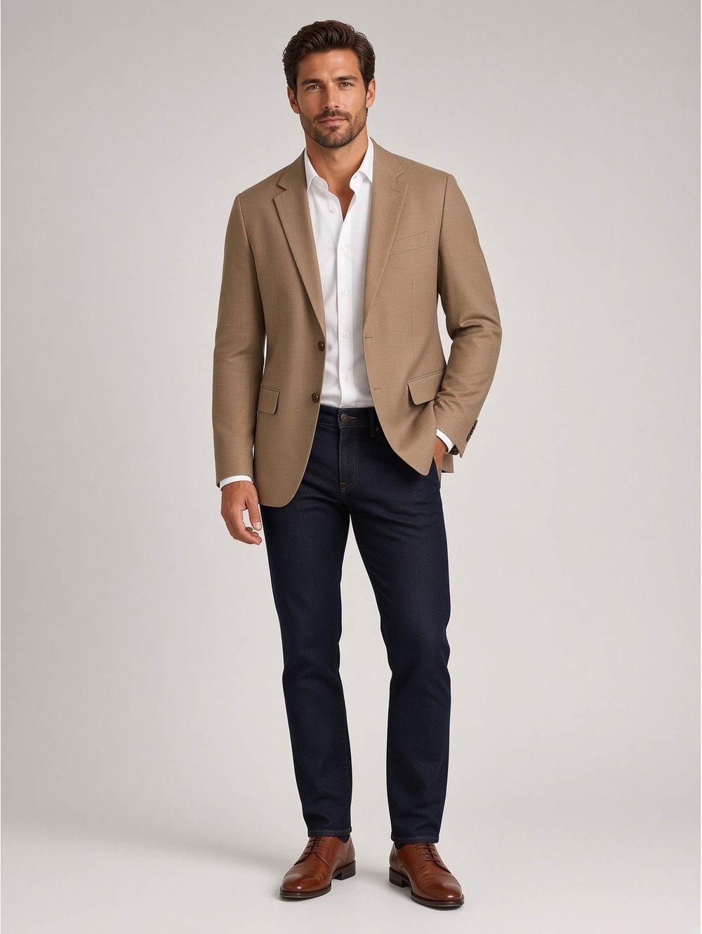 Banana Republic linen blend light jacket 44R